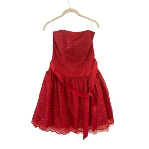 Vtg Gunne Sax Jessica McClintock‎ Beaded Dress Valentines Dress Size 7 Formal